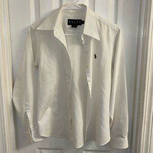 Ralph Lauren White Button Up